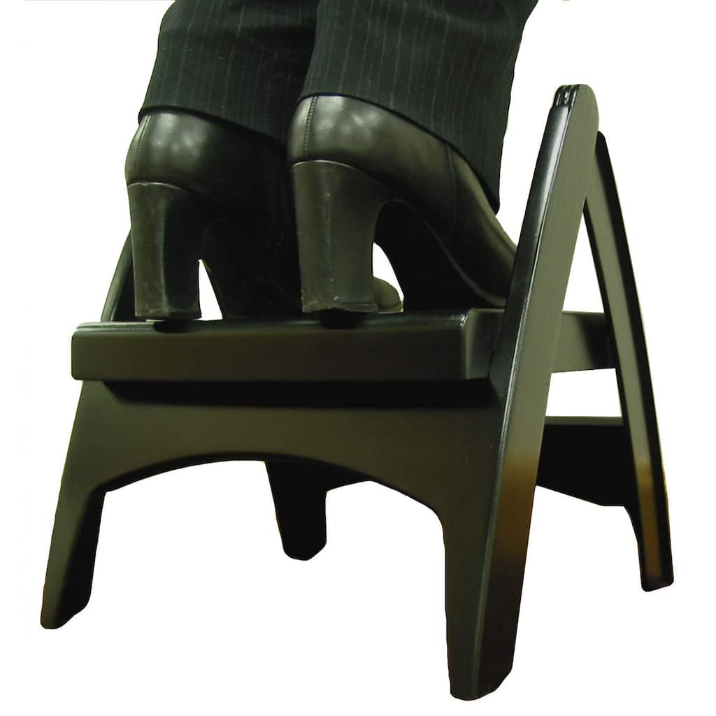 Black Quik-Fold Step Stool, 2 Count Black Quik-Fold Step Stool, 2 Count